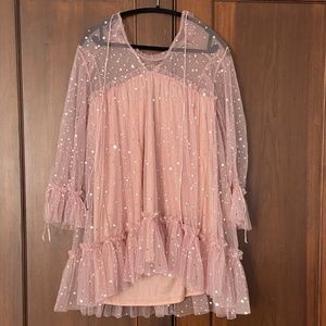 Nasty Gal Stars & Moons Mesh Dress